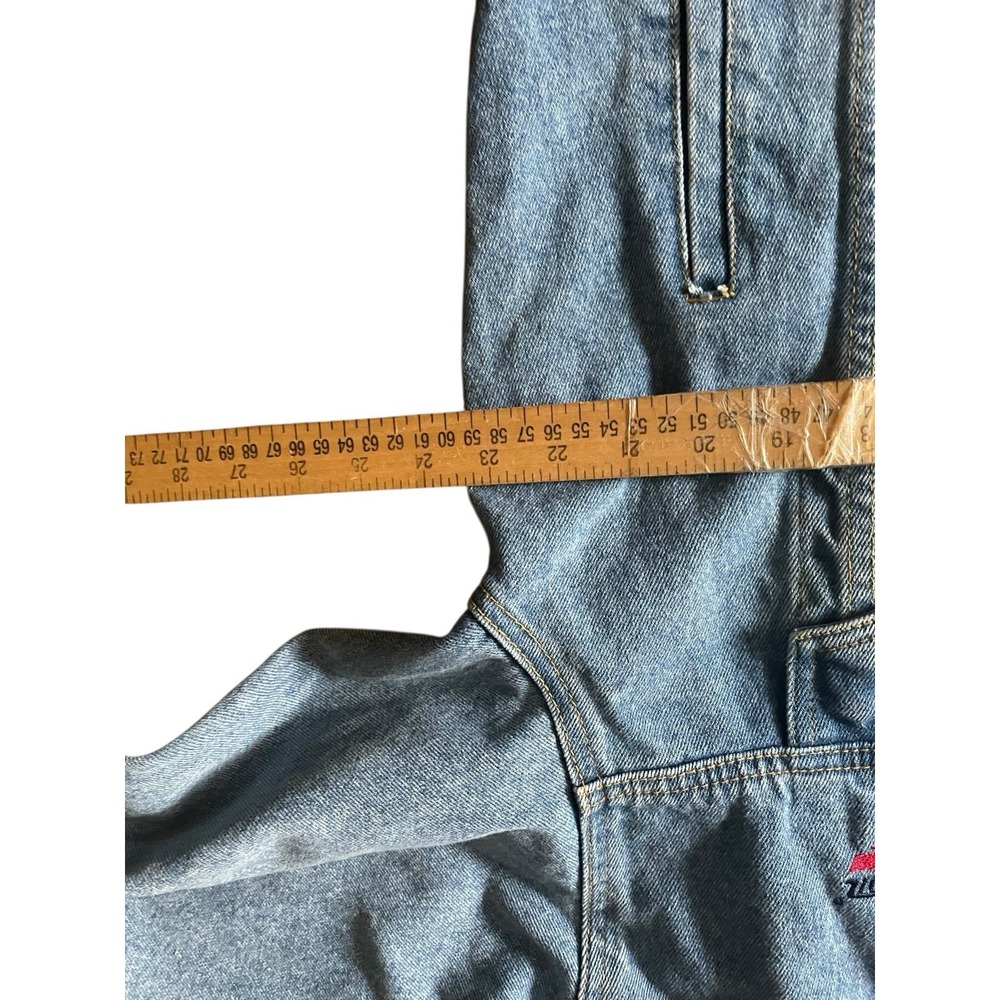 Harley-Davidson Jacket Mens Large Blue Denim Las Vegas Cafe Live To Ride - Picture 9 of 10